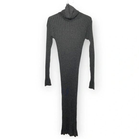 New BIRGITTE HERSKIND Iman Dress - Dark Grey  Size L - Picture 4 of 9